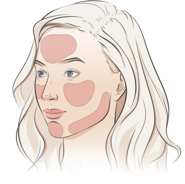 남성과 여성의 얼굴 구조에 따른 설계-여성